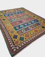 Kelim Afganistan 300x250 wollen vloerkleed handgeweven, 1185VB, Groot perzisch tapijt wollen vloerkleed kelim handgeknooopt, 200 cm of meer