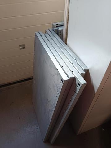 8x Stelling Planken / Stelling Platen 59x99,5 60*100 beschikbaar voor biedingen