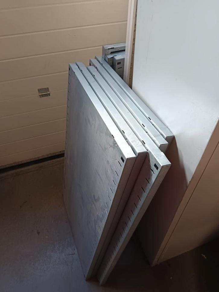 8x Stelling Planken / Stelling Platen 59x99,5 60*100, Huis en Inrichting, Kasten | Stellingkasten, Gebruikt, Ophalen