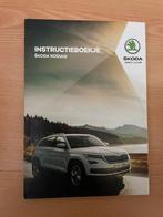 Nederlands instructieboekje Skoda Kodiaq NIEUW!, Auto diversen, Ophalen of Verzenden
