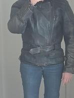 Leren motorjas en broek, Ophalen, Tweedehands, Dames, Combipak