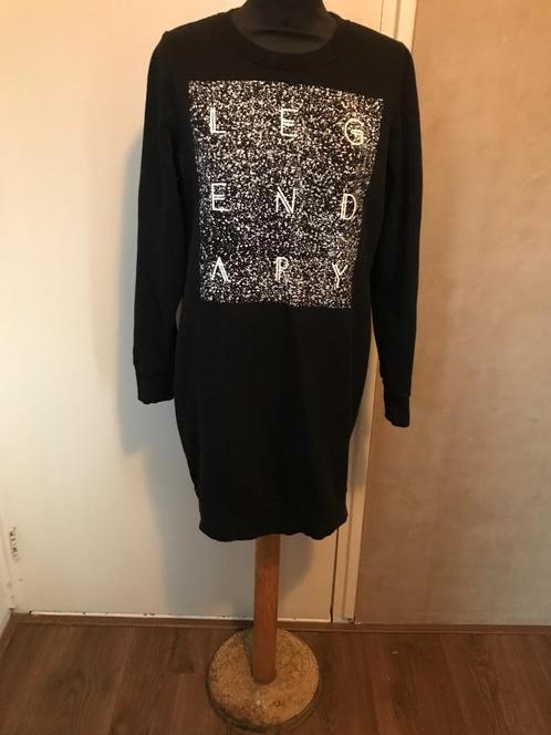 sweat jurk (Eksept), Kleding | Dames, Jurken, Gedragen, Maat 36 (S), Zwart, Boven de knie, Ophalen of Verzenden
