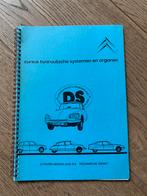 Citroën DS cursus hydraulische systemen en organen, Ophalen of Verzenden