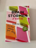 Brainstormen - Koen De Vos - 2e Editie, Boeken, Ophalen of Verzenden, Zo goed als nieuw
