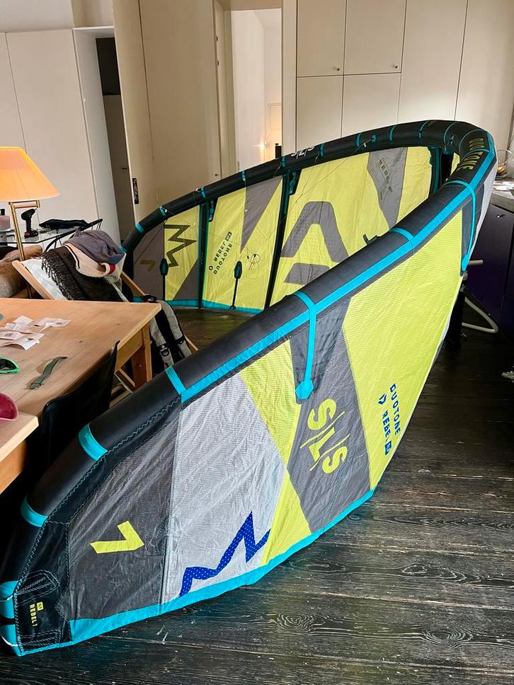 Duotone Rebel SLS 2024 7m - Kite, Watersport en Boten, Kitesurfen, Zo goed als nieuw, Ophalen of Verzenden