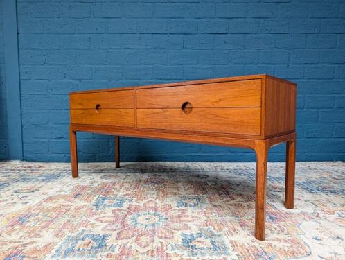 Vintage halmeubel ladekast, Kai Kristiansen, jaren 60, Verzamelen, Retro, Huis en Inrichting, Ophalen