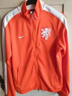 Trainingsjack Nederlands elftal WK 2014, Ophalen of Verzenden, Zo goed als nieuw, Blauw, Voetbal