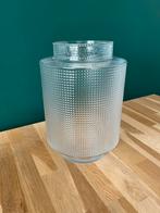 Riviera Maison glazen kristal look vaas, Overige kleuren, Ophalen of Verzenden, Minder dan 50 cm, Glas