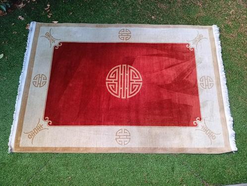Handgeknoopt tapijt, Chinese stijl. Met label, Huis en Inrichting, Stoffering | Tapijten en Kleden, Gebruikt, 200 cm of meer, 150 tot 200 cm