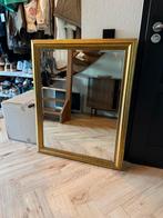 Spiegel 80*100 cm gouden lijst, Ophalen, 100 tot 150 cm, Zo goed als nieuw, 75 tot 100 cm