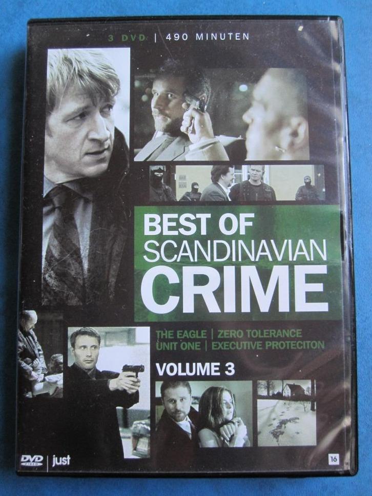 Best of Scandinavian crime Volume 3 (3 disc), Cd's en Dvd's, Dvd's | Tv en Series, Zo goed als nieuw, Thriller, Boxset, Vanaf 16 jaar