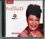 Ella Fitzgerald – Ella Fitzgerald 40 nrs 2CDs 2003 ZGAN, Jazz, Ophalen of Verzenden, Zo goed als nieuw, 1980 tot heden