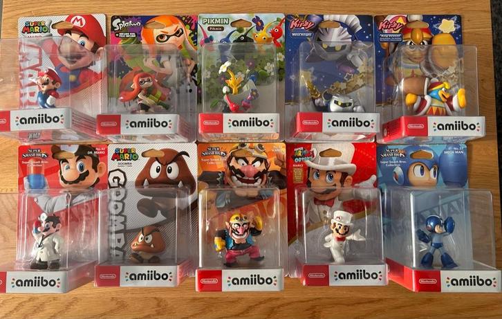 Amiibo Collectie - Verschillende, Spelcomputers en Games, Spelcomputers | Nintendo Switch, Nieuw, Switch Original, Zonder controller