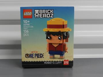 LEGO BRICK-HEADZ Monkey D. Luffy figuur (40799) beschikbaar voor biedingen