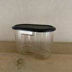 Tupperware Exclusieve beschuitbus beschuit bus blauw, Ophalen of Verzenden, Zo goed als nieuw, Blauw, Overige typen