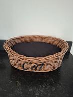 Kattenmand Riviera Maison stijl riet/rotan, Ophalen, Zo goed als nieuw, Riet