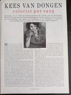 Kees van Dongen artikel 1989, Verzenden