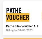 2x voucher Pathé bioscoop, Tickets en Kaartjes, Twee personen, Vrijkaartje specifieke film