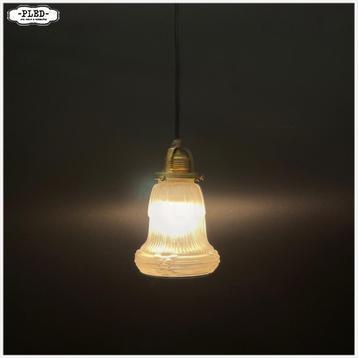 Oud frosted glass lampje Hanglampje beschikbaar voor biedingen
