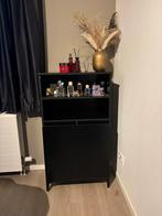 Zwarte Kast van Ikea, Huis en Inrichting, Kasten | Overige, Ophalen, Zo goed als nieuw