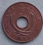 East Africa, 5 cents 1941 I, Ophalen of Verzenden, Overige landen, Losse munt