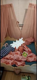 Tweeling bed / 2x los bed, Ophalen, Beige, 190 cm of minder, Zo goed als nieuw