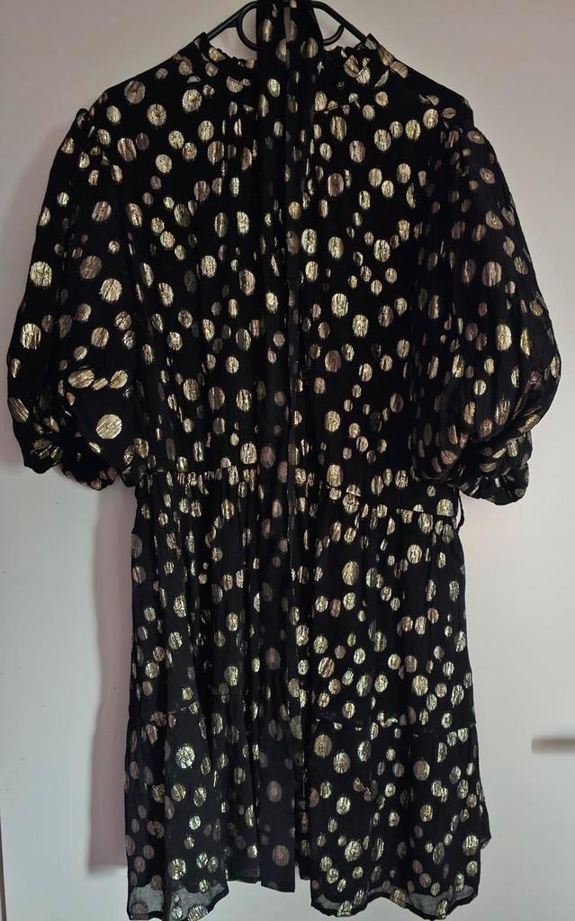 FABIENNE CHAPOT; PRACHTIGE NIEUWE JURK, Kleding | Dames, Jurken, Nieuw, Maat 42/44 (L), Zwart, Onder de knie, Ophalen of Verzenden