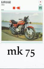 Mk75 motorkaart kawasaki 350 s2, Ophalen of Verzenden, Zo goed als nieuw, Motoren