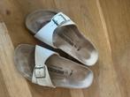 birkenstok slippers maat 36 wit, Slippers, Verzenden, Wit, Zo goed als nieuw