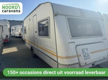 KNAUS SUDWIND 450 FRANSBED + VOORTENT + RESERVE WIEL+ BEUGEL beschikbaar voor biedingen