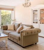 Landelijke beige 2/3 zits bank, stijl riverdale/richmond, Huis en Inrichting, Banken | Voetenbanken en Poefen, Ophalen, 125 cm of meer