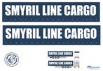 Vrachtauto decal 1:50 Smyril line cargo ( type 2 ), Hobby en Vrije tijd, Modelauto's | 1:50, Verzenden, Nieuw, Bus of Vrachtwagen