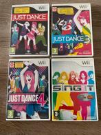 €3.50 per stuk! Wii Games - Just Dance & Sing It, Muziek, Gebruikt, Eén computer, Ophalen of Verzenden