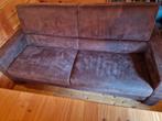 Mooie bruine bankstel - 2 persoons, Huis en Inrichting, Banken | Bankstellen, Ophalen of Verzenden