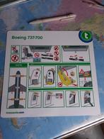 Safety card Transavia B-737-700, Verzamelen, Luchtvaart en Vliegtuigspotten, Verzenden, Zo goed als nieuw, Kaart, Foto of Prent