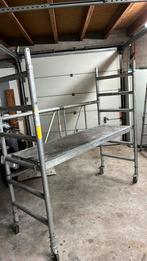 Skyworks Kamersteiger op bokwielen, Doe-het-zelf en Verbouw, Steigers, Ophalen, Gebruikt, Rolsteiger of Kamersteiger, Minder dan 2 meter