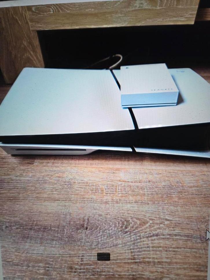 PS5 Disc + Seagate 5TB + GT7 + Farming Sim 22 + controller, Spelcomputers en Games, Spelcomputers | Sony PlayStation 5, Zo goed als nieuw