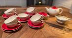 Vintage Mosa Plateel Maastricht Theeservies Compleet, Antiek en Kunst, Ophalen