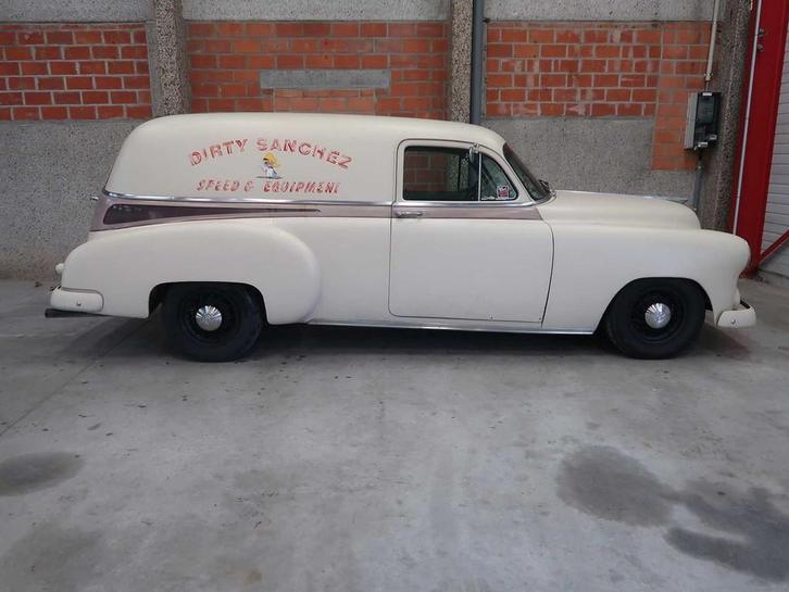 Chevrolet bestelwagen 1952, Auto's, Chevrolet, Bedrijf, Overige modellen, Overige brandstoffen, Stationwagon, Automaat, Gebruikt