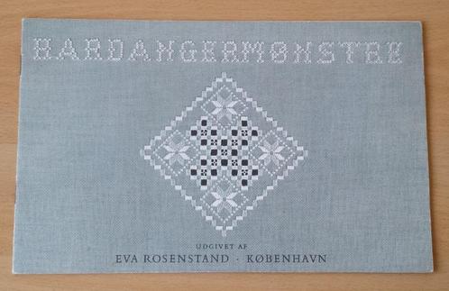 Hardanger Monstre - Eva Rosenstandt - jaren 50/60, Hobby en Vrije tijd, Borduren en Borduurmachines, Gebruikt, Patroon, Handborduren