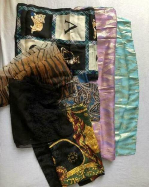 6 lange sjaals, Kleding | Dames, Mutsen, Sjaals en Handschoenen, Zo goed als nieuw, Sjaal, Ophalen of Verzenden