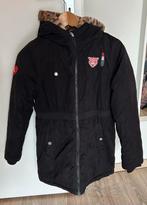 Winterjas zwart maat 152, Ophalen, Gebruikt, Meisje, Two Day