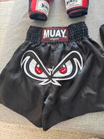 Boxhandschoenen, scheenbeschermers en broek, Sport en Fitness, Boksen, Ophalen of Verzenden, Gebruikt, Overige