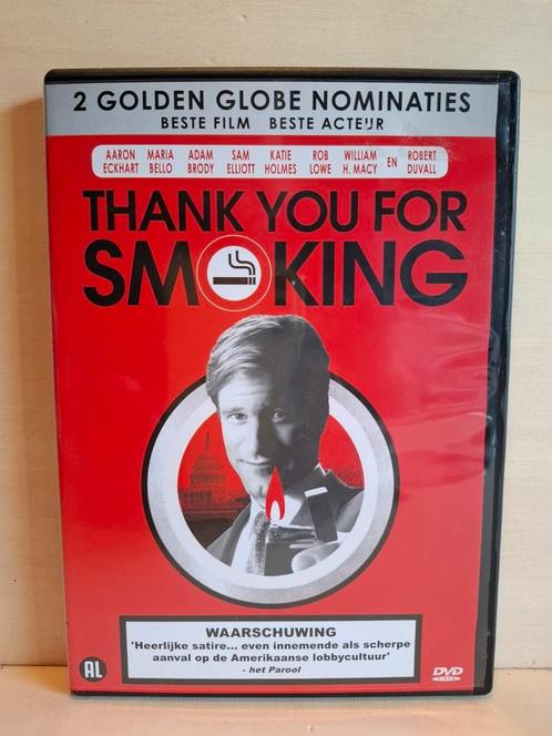 Thank You for Smoking
(2005) Komedie/Indie ‧ DVD, Cd's en Dvd's, Dvd's | Komedie, Zo goed als nieuw, Overige genres, Alle leeftijden