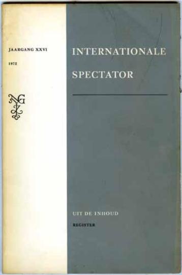 internationale spectator 1972 beschikbaar voor biedingen