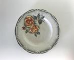 Digoin Sarreguemines Odile 37 groot bord serveerbord ca 1950, Antiek en Kunst, Antiek | Servies los, Ophalen of Verzenden