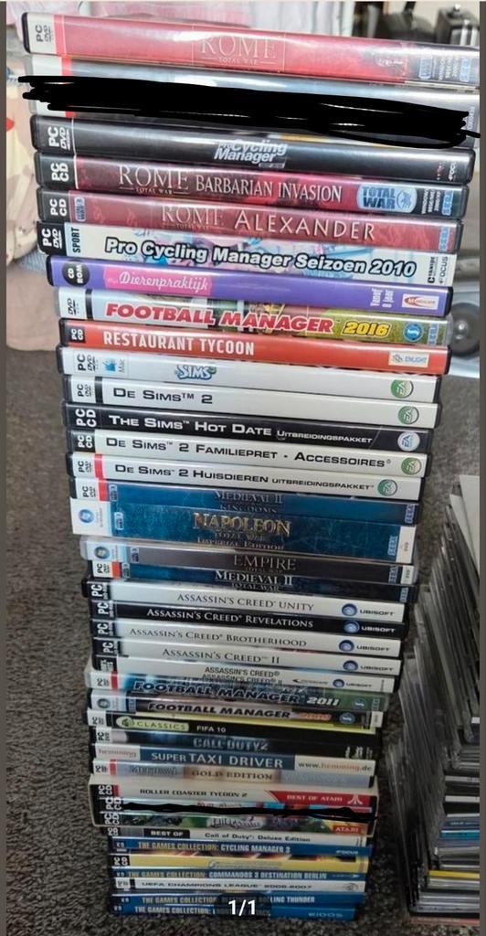 Retro PC Games Collectie, Spelcomputers en Games, Games | Pc, Gebruikt, Strategie en Constructie, 1 speler, Vanaf 12 jaar, Eén computer