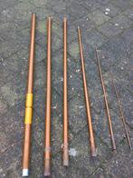 Vaste hengel 6,50 lang, Watersport en Boten, Hengelsport | Algemeen, Ophalen of Verzenden, Gebruikt, Vaste hengel