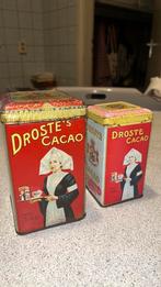 Droste cacao 2blikken, Verzamelen, Ophalen of Verzenden, Zo goed als nieuw, Overige, Droste