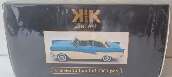 Ford Taunus 17M p2 1957 New!!! 1/18 limited, Hobby en Vrije tijd, Modelauto's | 1:24, Nieuw, Auto, Overige merken, Ophalen of Verzenden